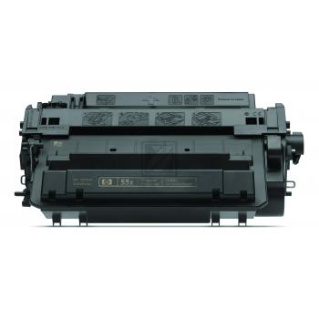 HP Toner-Kartusche Contract (nur für Vertragskunden) schwarz (CE255XC, 55XC) Qualitätsstufe: B Verpackung: Projekt Verpackung