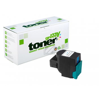 my green toner Toner-Kartusche cyan HC (160745) ersetzt C540H1CG