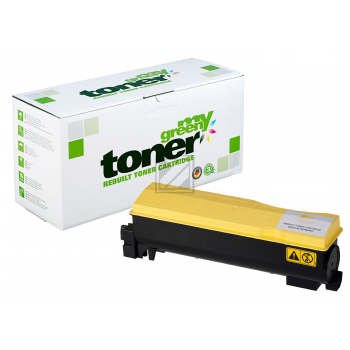 my green toner Toner-Kit gelb (150616) ersetzt TK-560Y