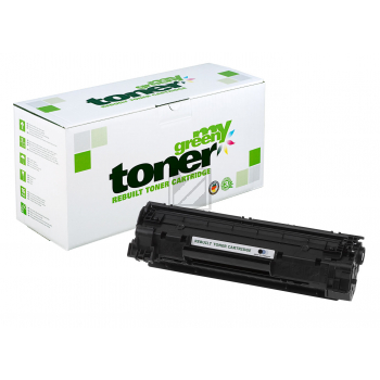 my green toner Toner-Kartusche schwarz (132315) ersetzt 78A, 726