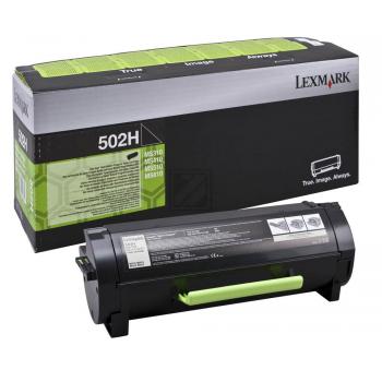 Lexmark Toner-Kit Return schwarz HC (50F2H00, 502H)