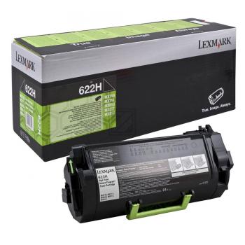 Lexmark Toner-Kit Return Program schwarz HC (62D2H00, 622H)