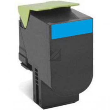 Lexmark Toner-Kit Return cyan (70C20C0, 702C) Qualitätsstufe: A