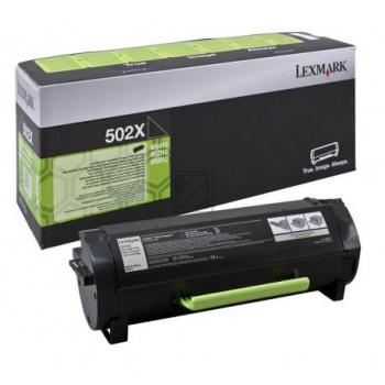 Lexmark Toner-Kit Return schwarz HC plus (50F2X00, 502X)