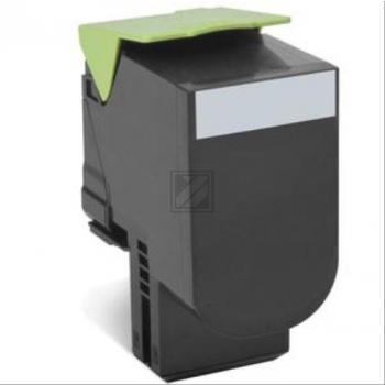 Lexmark Toner-Kit Return schwarz HC (80C2SK0, 802SK) Qualitätsstufe: A