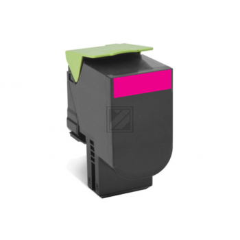 Lexmark Toner-Kit Return magenta HC plus (80C2HM0, 802HM) Qualitätsstufe: A