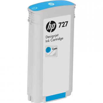 HP Tintenpatrone cyan HC (B3P19A, 727)