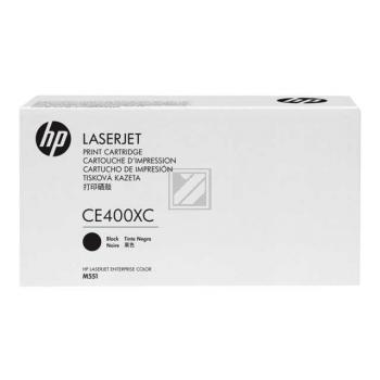 HP Toner-Kartusche Contract (nur für Vertragskunden) schwarz HC (CE400XC, 507XC) Qualitätsstufe: C Verpackung: Projekt Verpackung