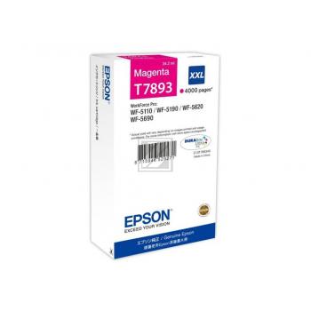 Epson Tintenpatrone magenta HC plus (C13T78934010, T7893)