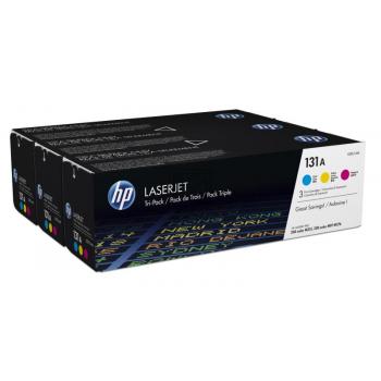 HP Toner-Kartusche gelb, magenta, cyan (U0SL1AM, 131A)