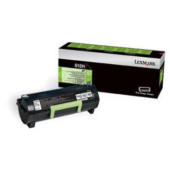 Lexmark Toner-Kartusche Return schwarz HC (51F2H00, 512H)