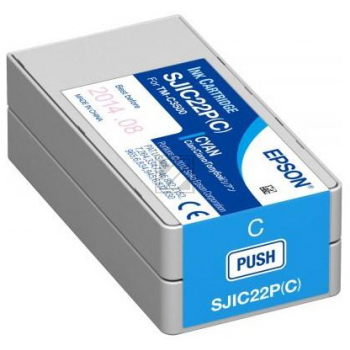 Epson Tintenpatrone cyan (C33S020602, SJIC22P(C))