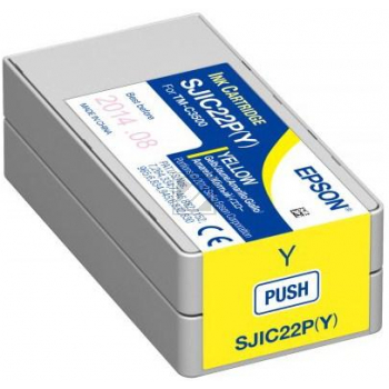 Epson Tintenpatrone gelb (C33S020604, SJIC22P(Y))