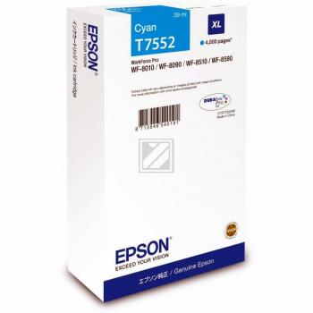 Epson Tintenpatrone cyan HC (C13T755240, T7552)