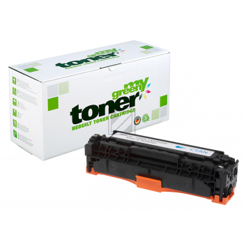 my green toner Toner-Kartusche cyan (133244) ersetzt 312A