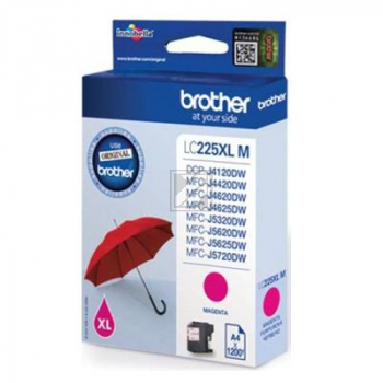 Brother Tintenpatrone magenta HC (LC-225XLM)