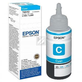 Epson Tintennachfüllfläschchen cyan (C13T664240, 664)
