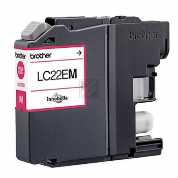 Brother Tintenpatrone magenta (LC-22EM)