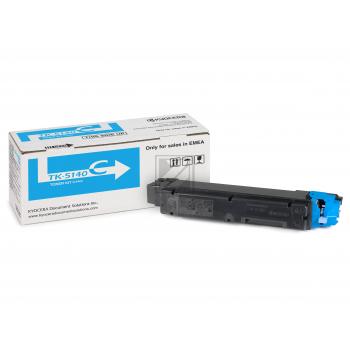 Kyocera Toner-Kit cyan (1T02NRCNL0, TK-5140C)