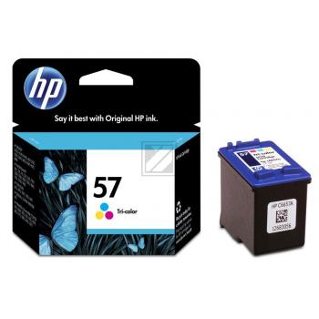 HP Tintendruckkopf cyan/magenta/gelb HC (C6657AE#UUS, 57)