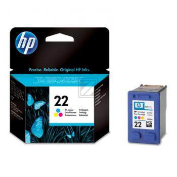 HP Tintendruckkopf cyan/magenta/gelb (C9352AE#UUS, 22)