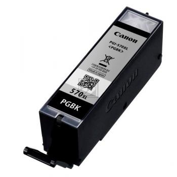 Canon Tintenpatrone photo schwarz HC (0318C001, PGI-570XLPGBK) Qualitätsstufe: A