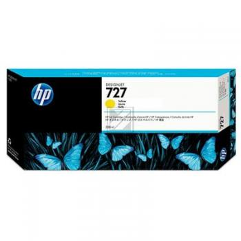 HP Tintenpatrone gelb HC plus (F9J78A, 727)