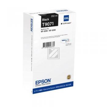 Epson Tintenpatrone schwarz HC (C13T907140, T9071)