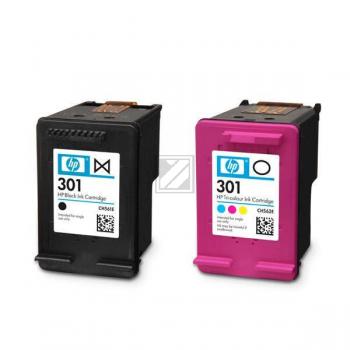 HP Tintendruckkopf cyan/magenta/gelb, schwarz (N9J72AE, 301)