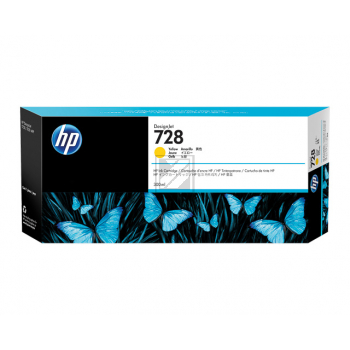 HP Tintenpatrone gelb HC plus (F9K15A, 728)