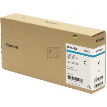 Canon Tintenpatrone cyan (0776C001, PFI-1700C)