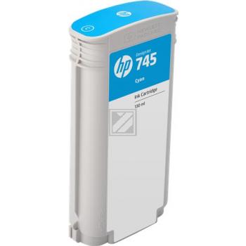 HP Tintendruckkopf cyan (F9J97A, 745)