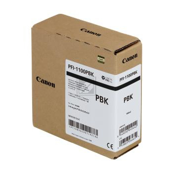 Canon Tintenpatrone photo schwarz (0850C001, PFI-1100PBK)