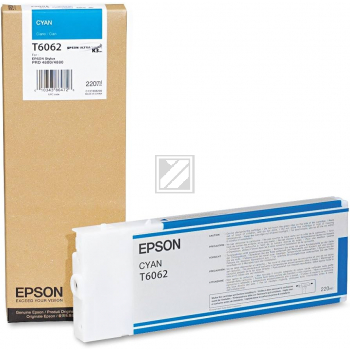 Epson Tintenpatrone cyan HC (C13T606200, T6062)