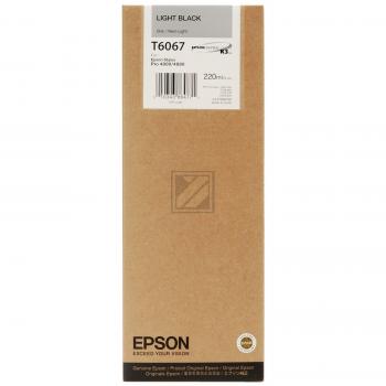 Epson Tintenpatrone schwarz light HC (C13T606700, T6067)