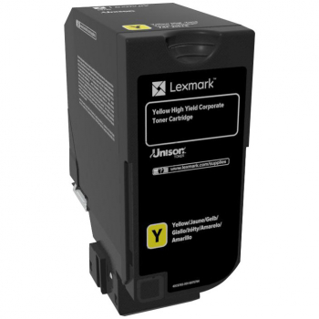 Lexmark Toner-Kit Corporate gelb HC plus (74C2HYE) Qualitätsstufe: B
