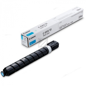 Canon Toner-Kit cyan (0485C002, C-EXV51LC)