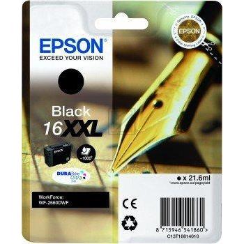 Epson Tintenpatrone schwarz (C13T16814012, T1681)