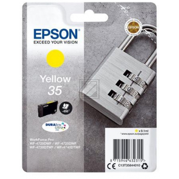 Epson Tintenpatrone gelb (C13T35844010, 35)