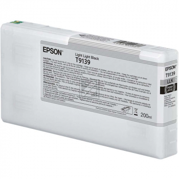 Epson Tintenpatrone schwarz light, light (C13T913900, T9139)