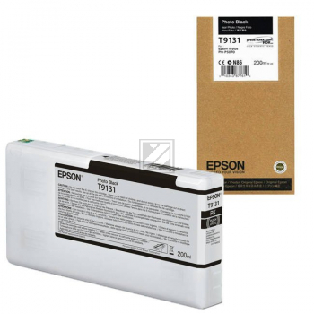 Epson Tintenpatrone photo schwarz (C13T913100, T9131)