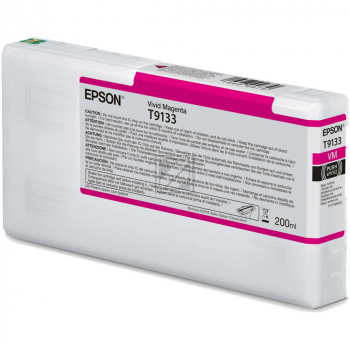 Epson Tintenpatrone magenta (C13T913300, T9133) Qualitätsstufe: A MHD: 032028
