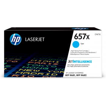 HP Toner-Kartusche Contract (nur für Vertragskunden) cyan (CF471XC, 657X) Qualitätsstufe: B Verpackung: Projekt Verpackung