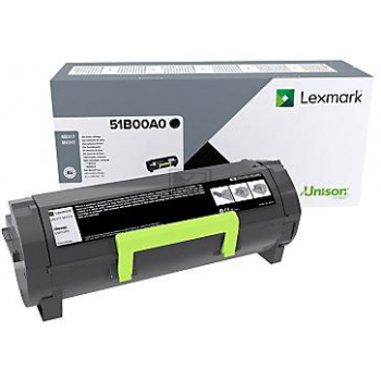 Lexmark Toner-Kartusche schwarz (51B00A0)