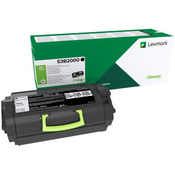 Lexmark Toner-Kit Return Program schwarz (53B2000)