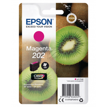 Epson Tintenpatrone magenta SC (C13T02F34010, 202)