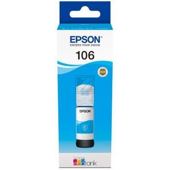 Epson Tintennachfllflschchen cyan (C13T00R240, 106)