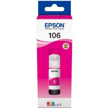 Epson Tintennachfllflschchen magenta (C13T00R340, 106)