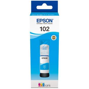 Epson Tintennachfllflschchen cyan (C13T03R240, 102)