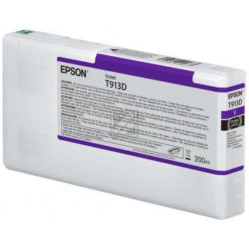 Epson Tintenpatrone lila (C13T913D00, T913D)